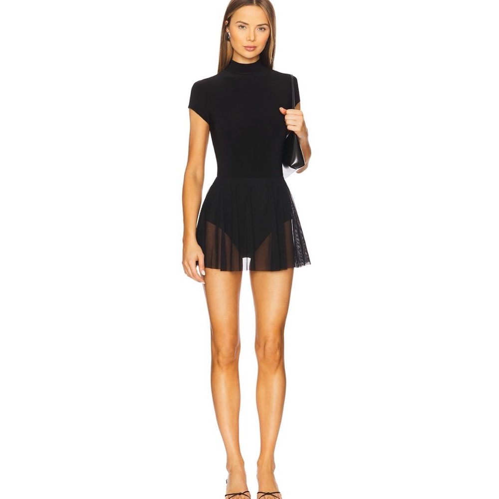 Norma Kamali Black Mini Dress